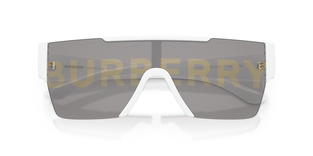 Burberry BE4291 L (0 - 138) with Grey lenses and White frame