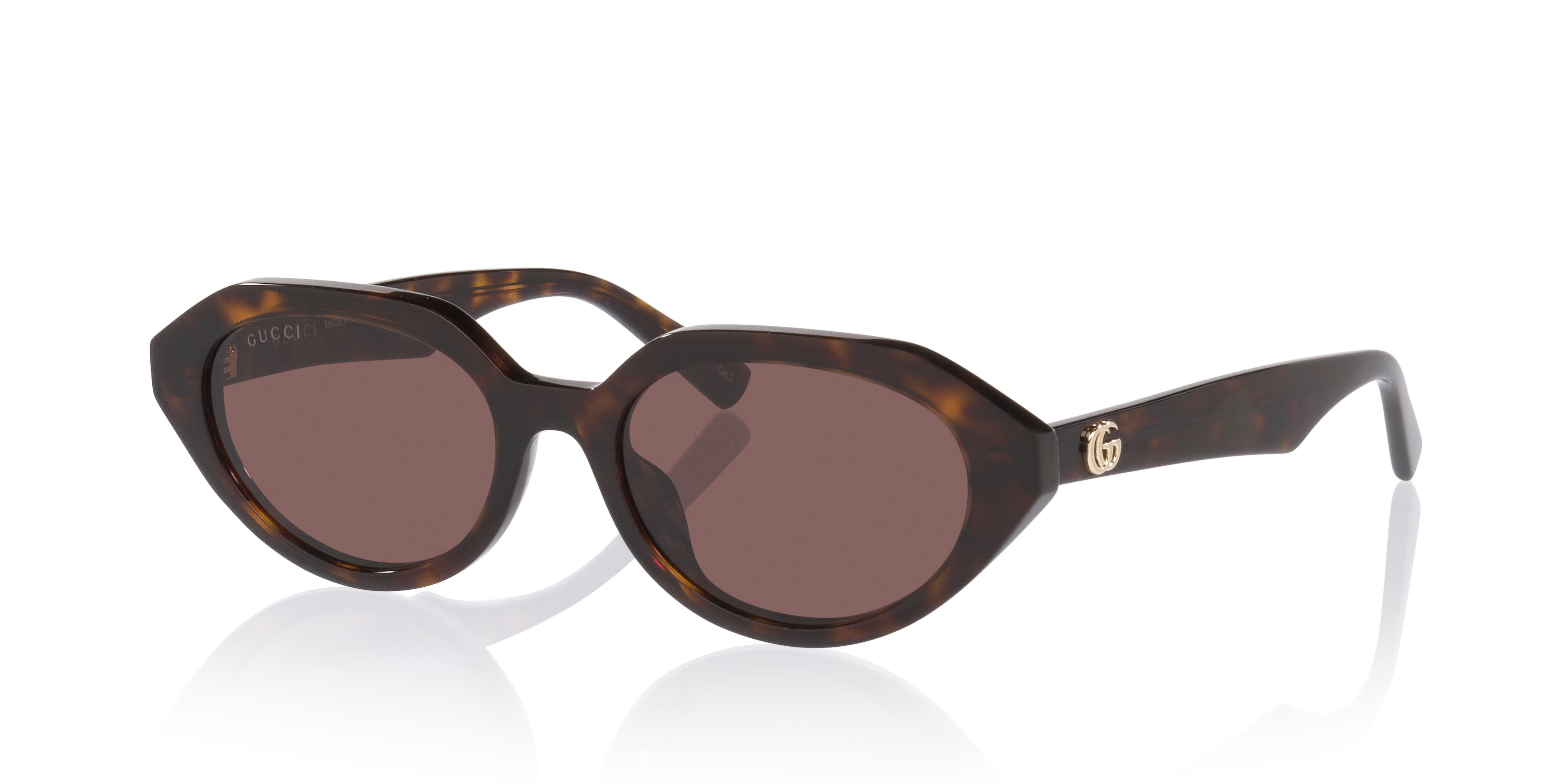 Gucci GG2178S S (53 - 18) with Brown lenses and Tortoise frame
