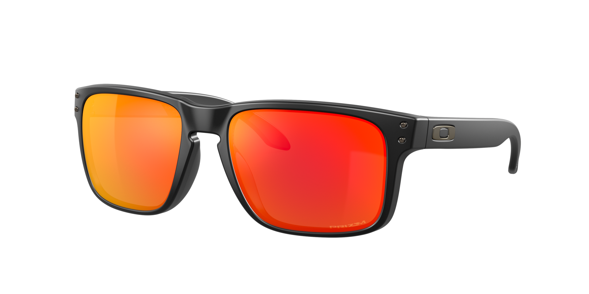 Oakley Mannelijk Sunglass Holbrook™ - Framekleur: Matzwart, Lenskleur: Prizm Ruby