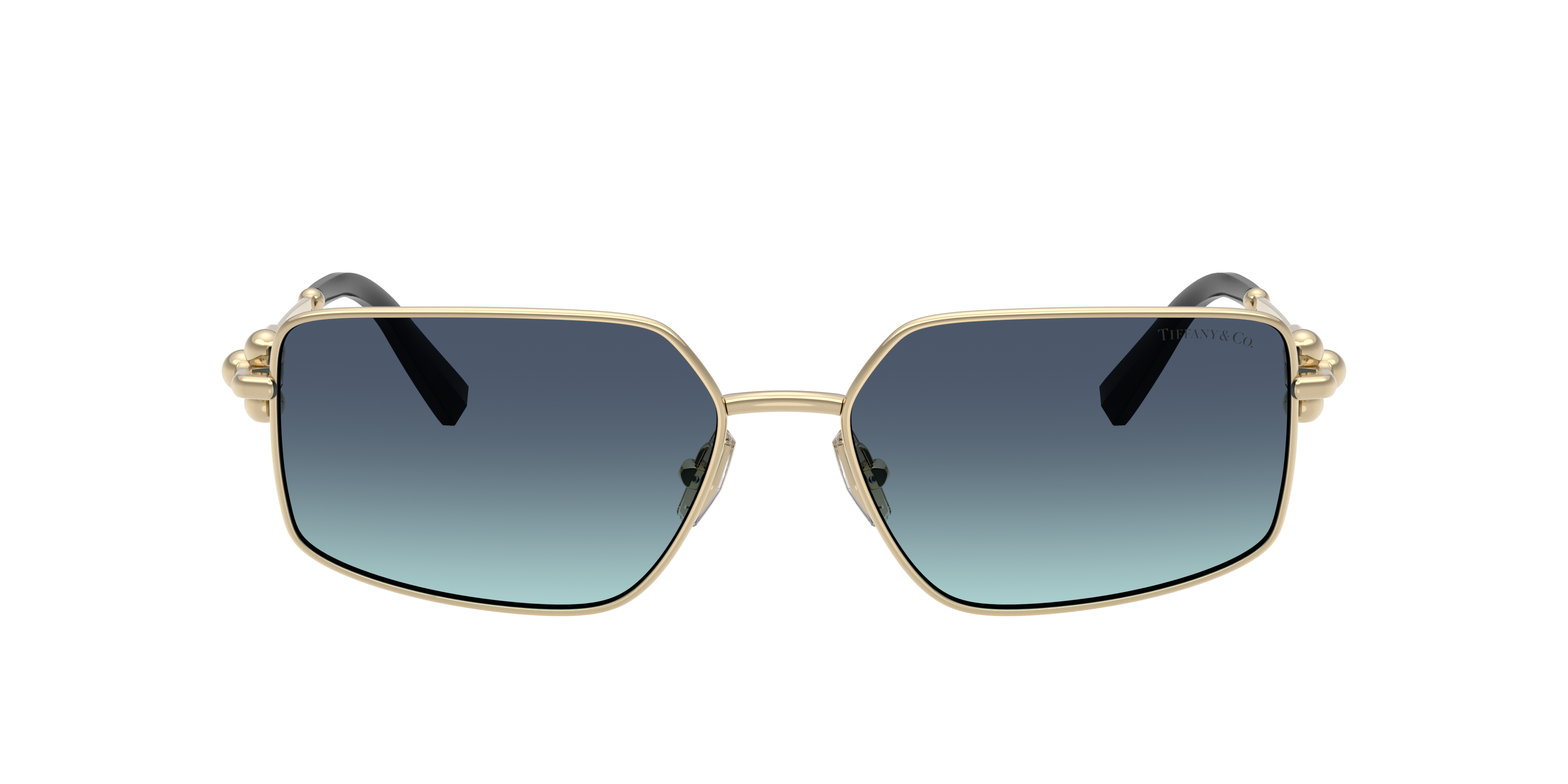 Tiffany & Co. TF3111 XL (58 - 16) with Blue lenses and Gold frame
