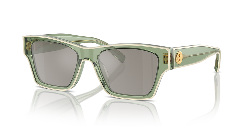 Tory Burch TY7207U S (53 - 18) with Grey lenses and Green frame