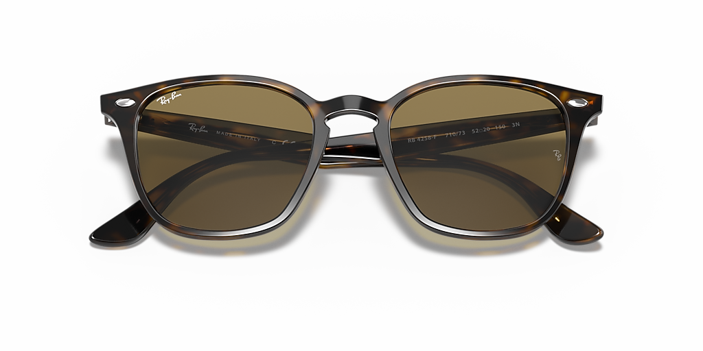 Ray-Ban RB4258 L (52 - 20) with Brown lenses and Tortoise frame