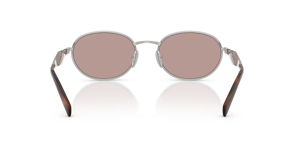 DIVINE CORSS PR プロモ　マルー　75SET Prada PR D57S L (54 - 19) with Violet lenses and Silver frame