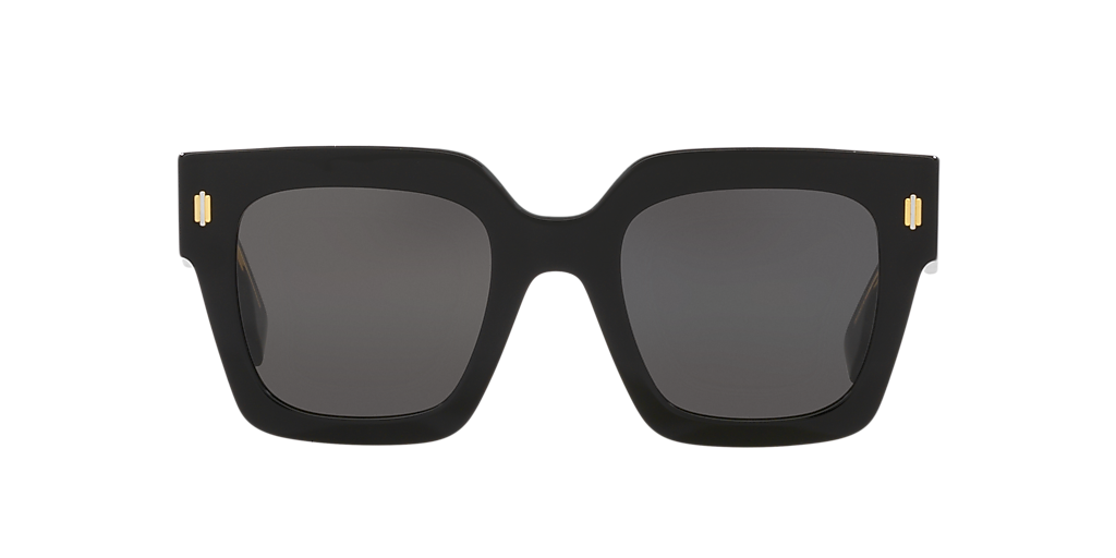 Fendi Fendi Roma FE40101I XS (50 - 23) with Grey lenses and Black