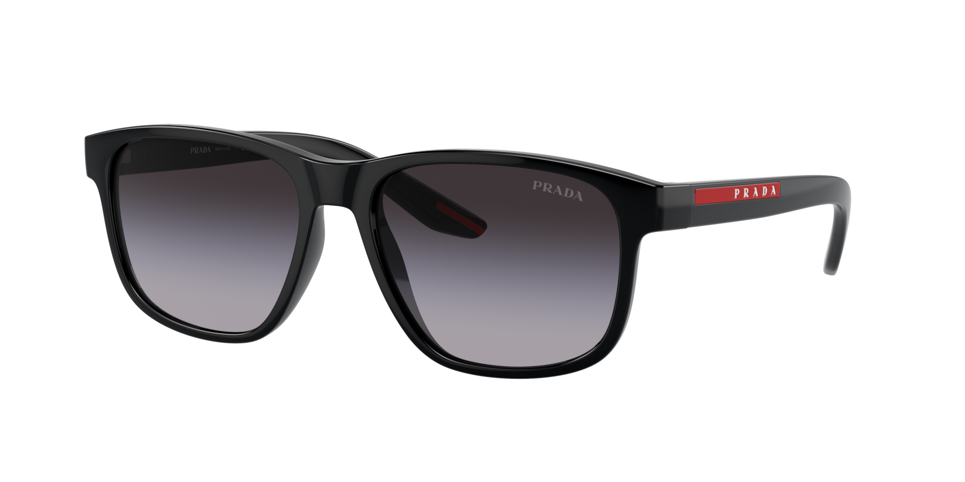 Prada Linea Rossa PS 06YS XL (56 - 17) with Grey lenses and Black