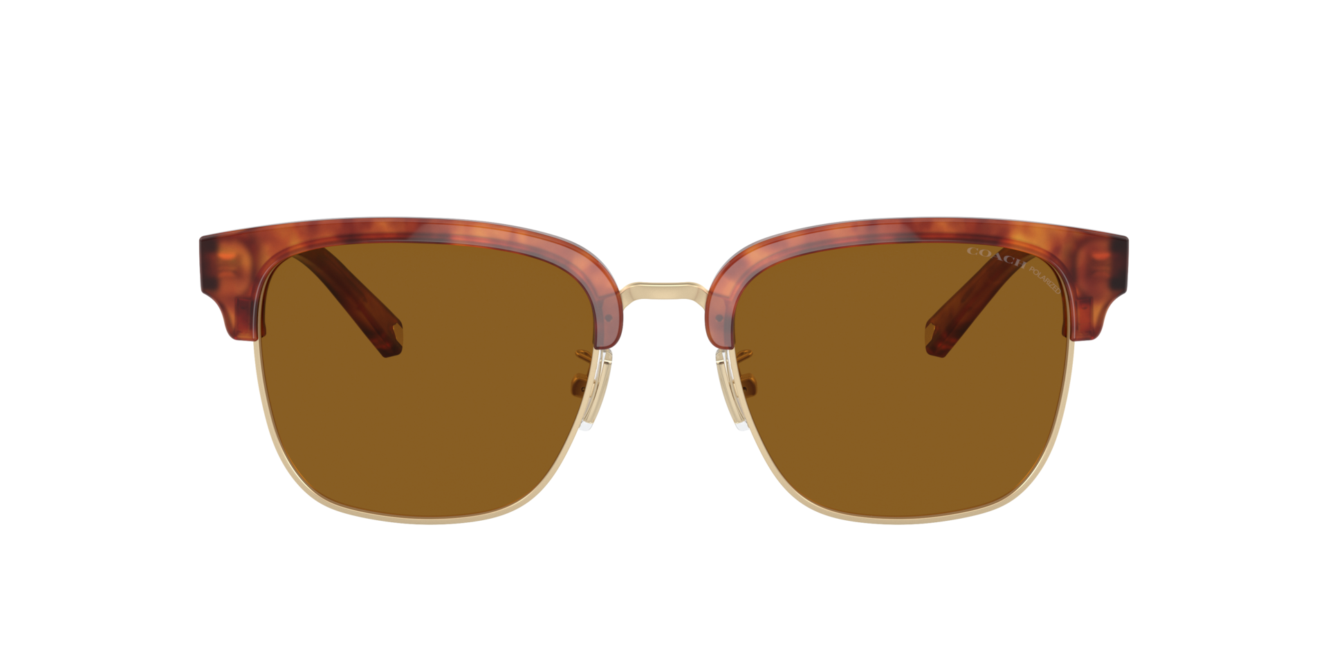 Coach C6194 M (52 - 20) with Brown lenses and Yellow frame