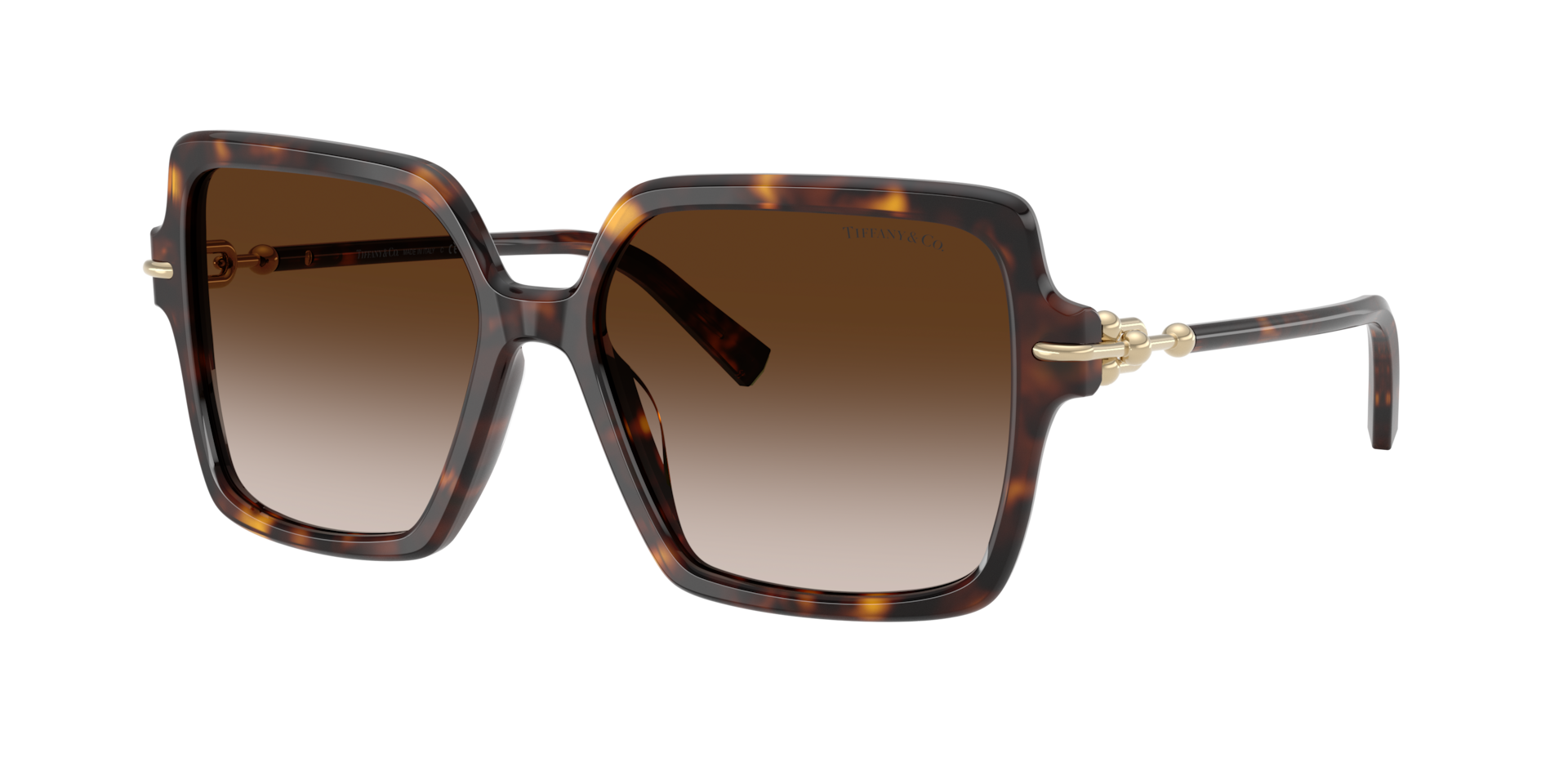 Tiffany & Co. Woman Sunglass TF4260U - Frame color: Havana, Lens color: Brown Gradient