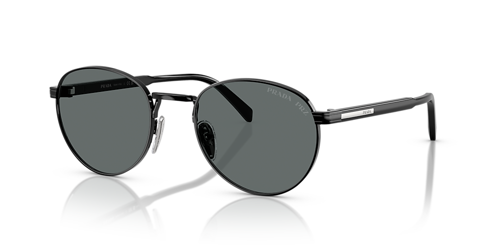 Prada PR B51S S (53 - 21) with Black lenses and Black frame