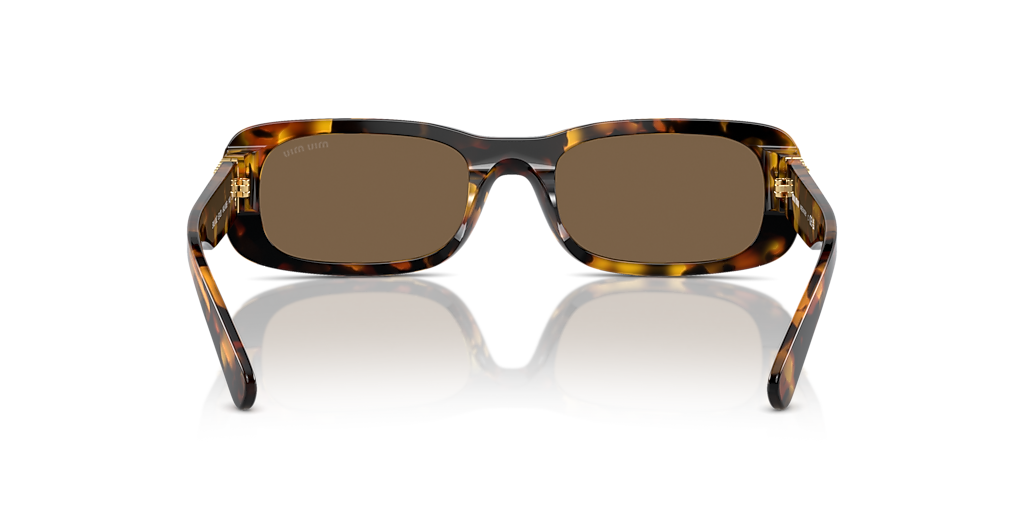 Miu Miu MU 08ZS S (53 - 20) with Brown lenses and Tortoise frame