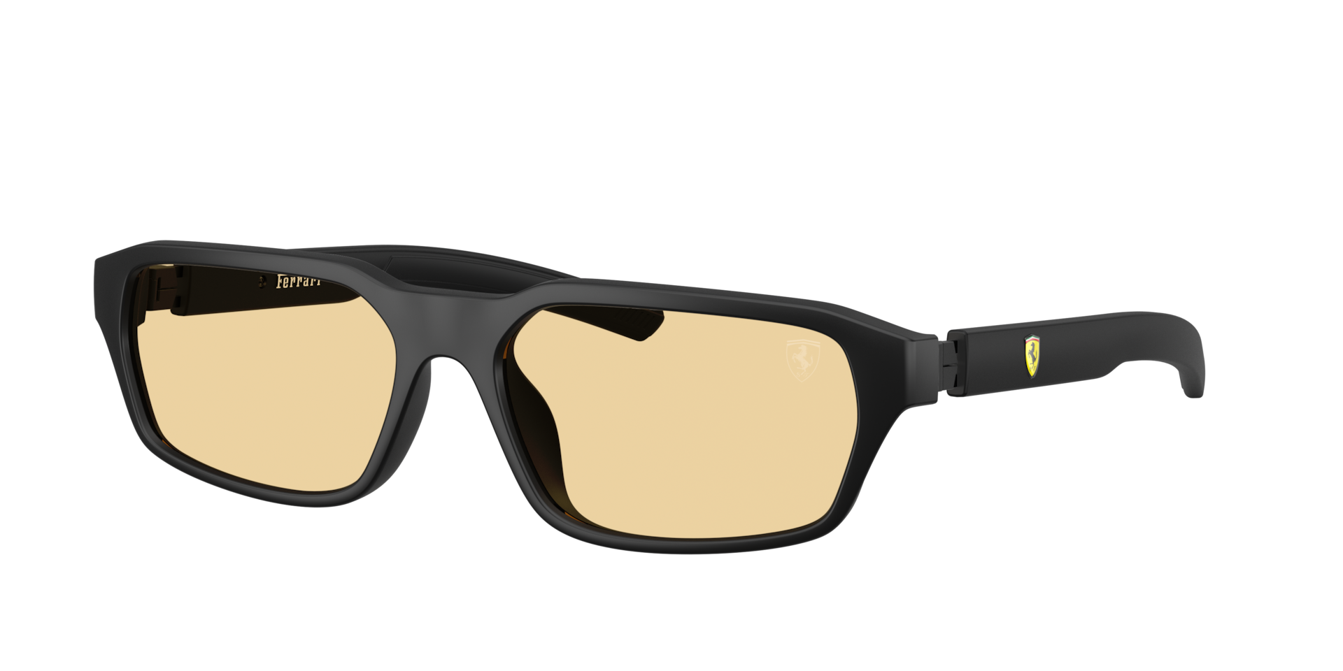 Ferrari Scuderia Unisex Black/Yellow Fz6032d 504/85 Sunglasses Injected Pillow Normal - Image 2