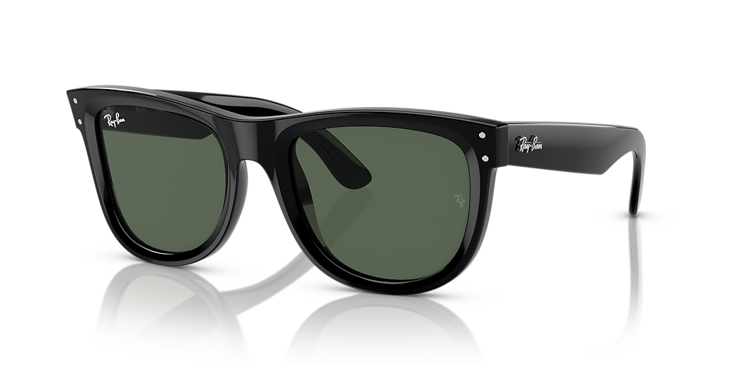 Ray-Ban Wayfarer Reverse M (53 - 20) with Green lenses and Black