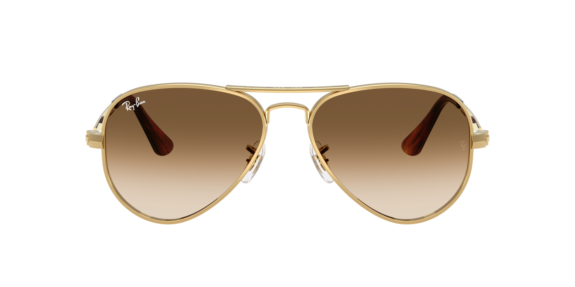 Ray-Ban AVIATOR MAX XXL (62 - 16) with Brown lenses and Gold frame