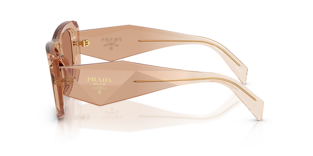 Prada PR B18S S (53 - 19) with Brown lenses and Brown frame