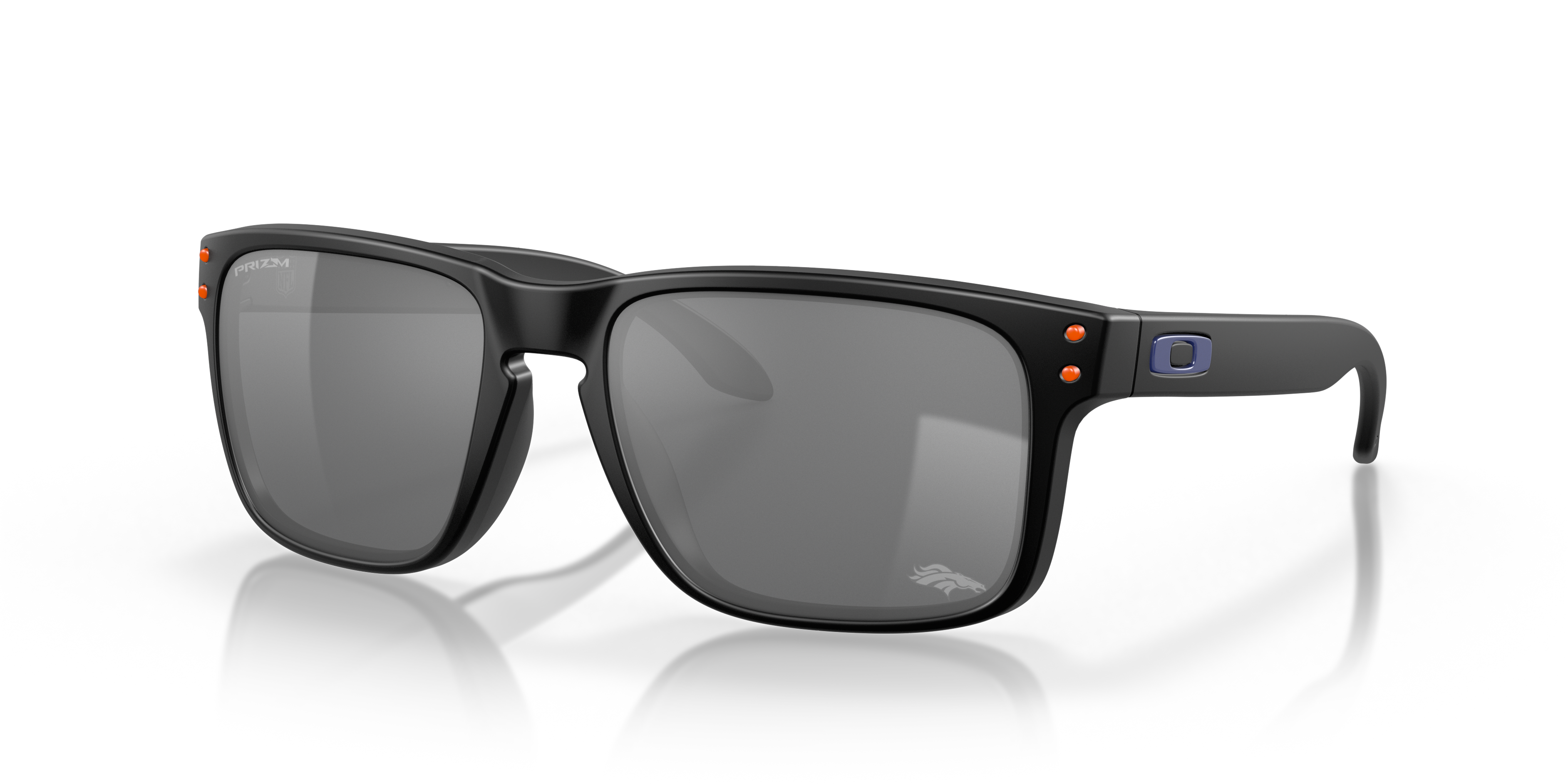 Oakley Denver Broncos Holbrook™ XL (57 - 18) with Black lenses and