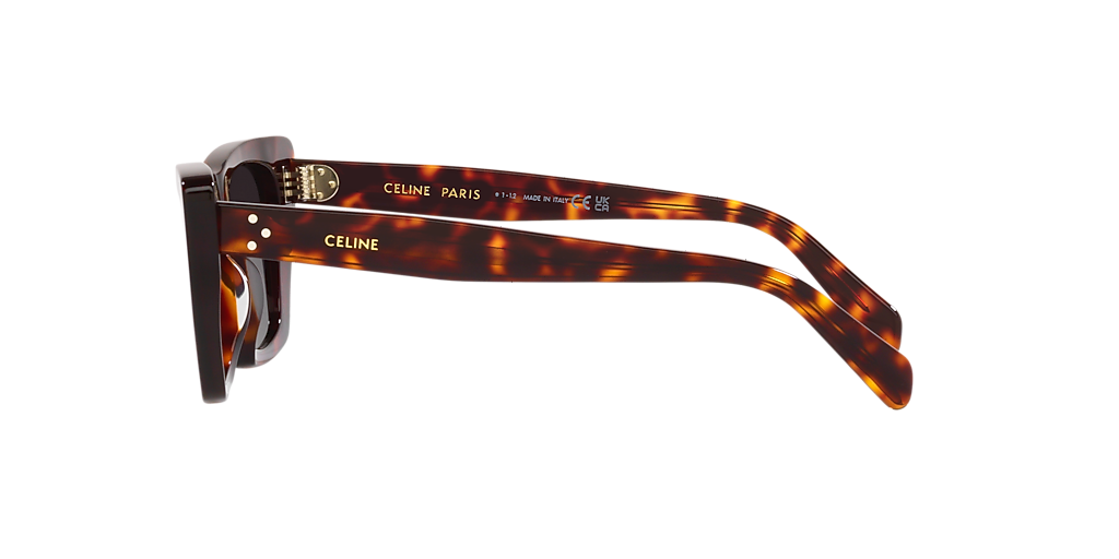 Celine CL40187I XXS (51 - 16) with Grey lenses and Brown frame