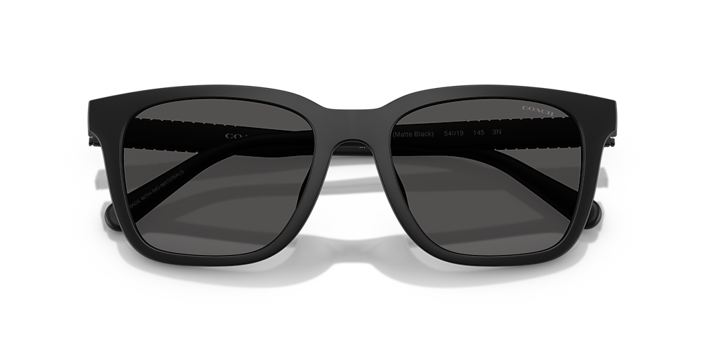 Coach CAD81 L (54 - 19) with Grey lenses and Black frame