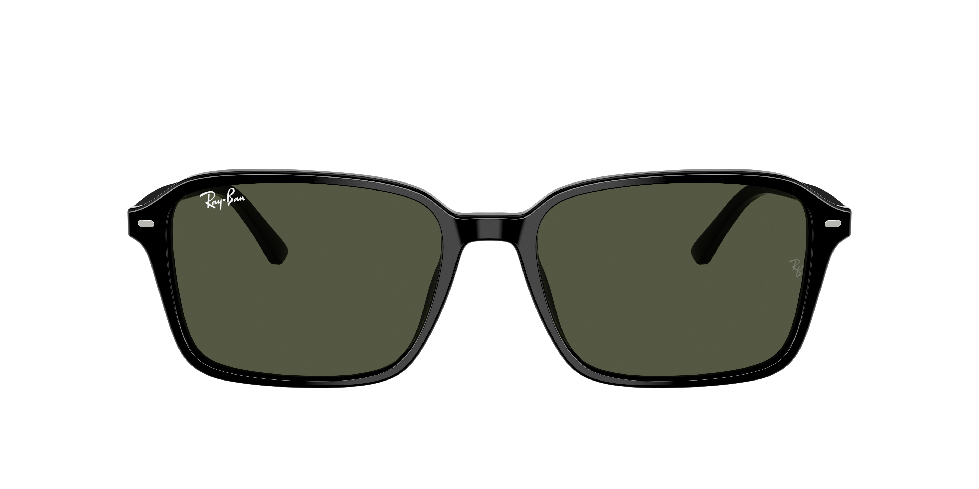 Ray-Ban Raimond XL (58 - 18) with Green lenses and Black frame