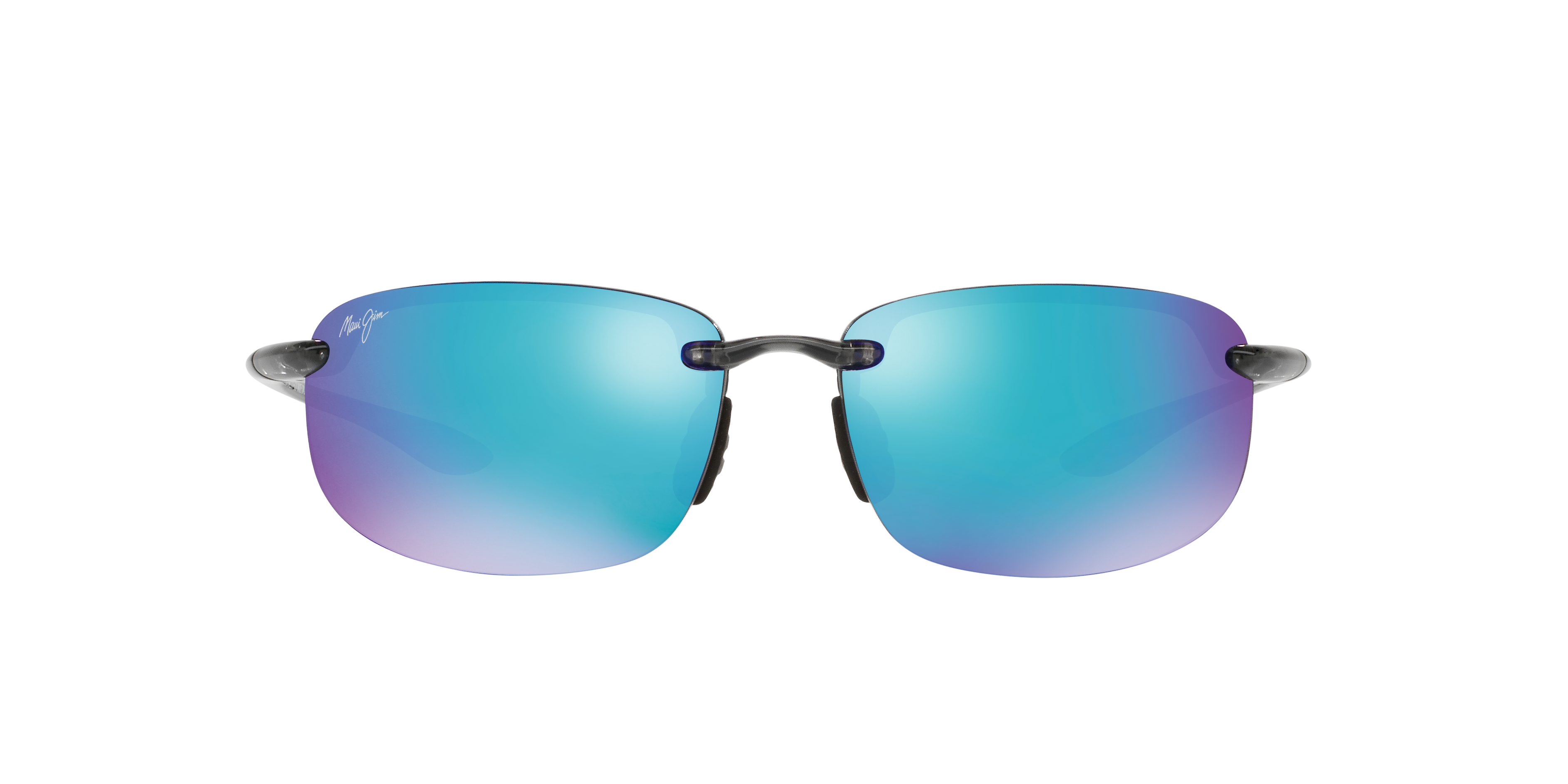 Maui Jim Hookipa XXL (64 - 17) with Blue lenses and Grey frame