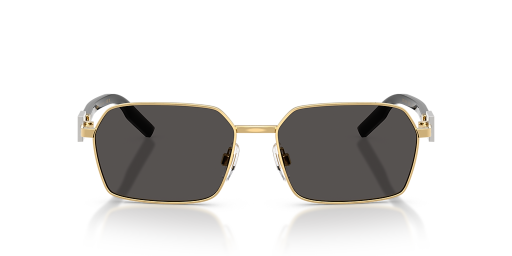 Dolce&Gabbana DG2316 L (56 - 16) with Grey lenses and Gold frame