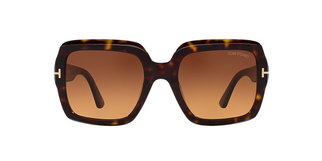 Tom Ford Kaya XXL (54 - 21) with Brown lenses and Tortoise frame