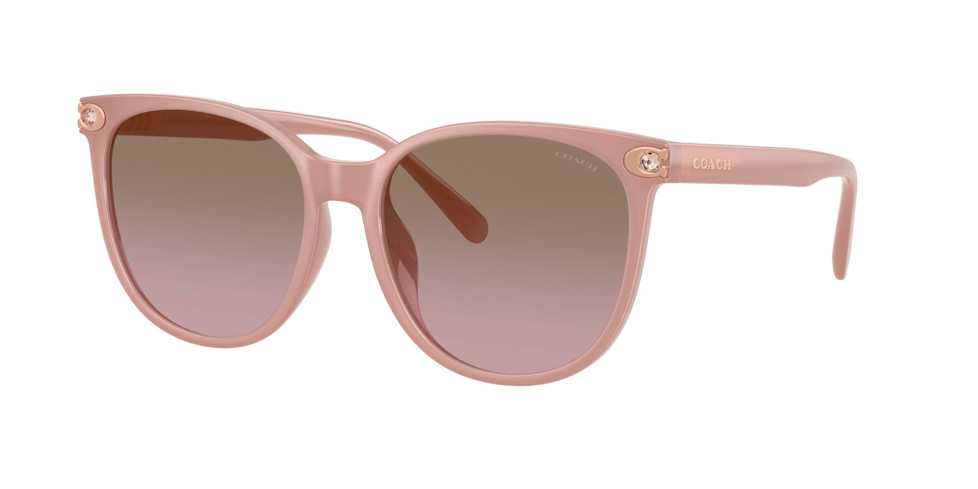 Coach Femme Sunglass CW428 - Couleur du Monture Buff laiteux Couleur de Lentille Dgrad Rose Marron 69 €
