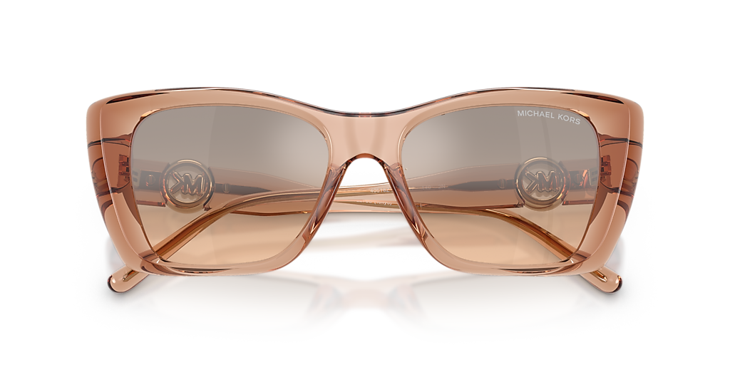 Michael Kors Tokyo S (53 - 17) with Silver lenses and Brown frame