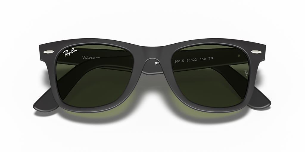 Ray-Ban Original Wayfarer Classic L (52 - 22) with Green lenses