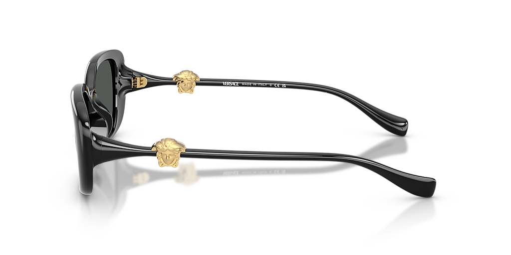 Versace VE4504D L (56 - 18) with Grey lenses and Black frame 