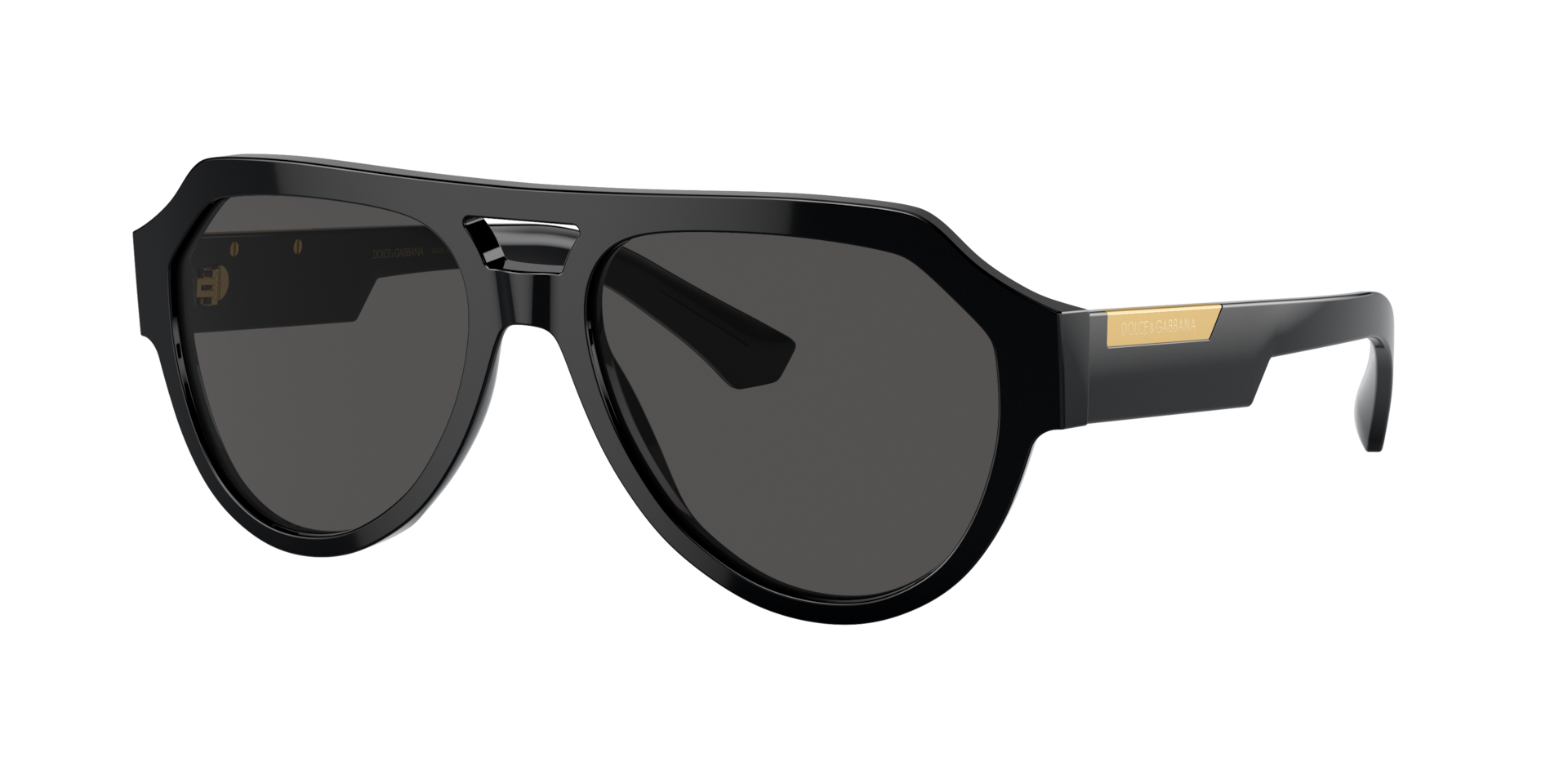 DolceGabbana Homme Sunglass DG4466 - Couleur du Monture Noir Couleur de Lentille Gris fonc 221 €