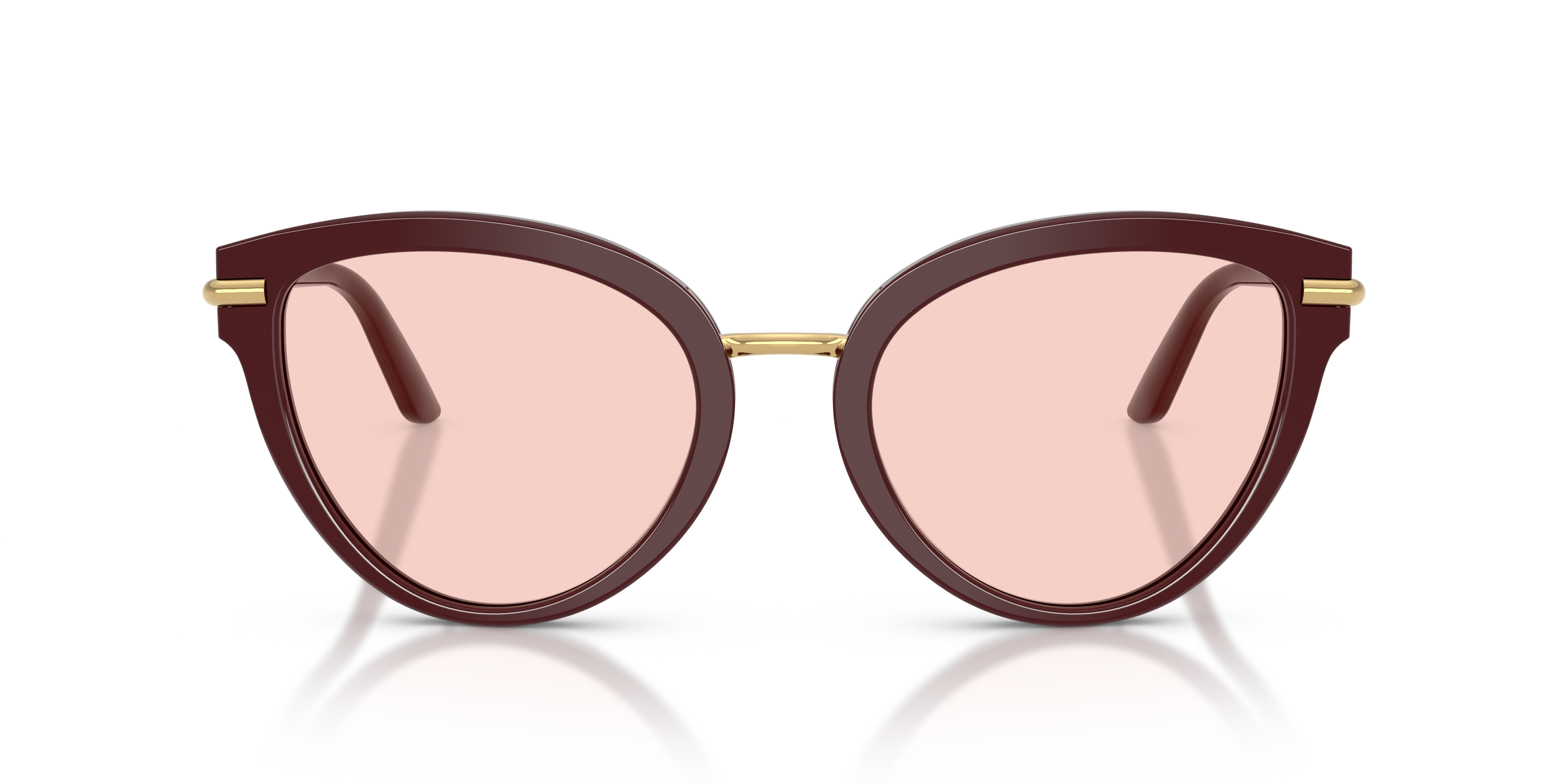 Dolce&Gabbana DG4492 XXL (55 - 21) with Pink lenses and Red frame