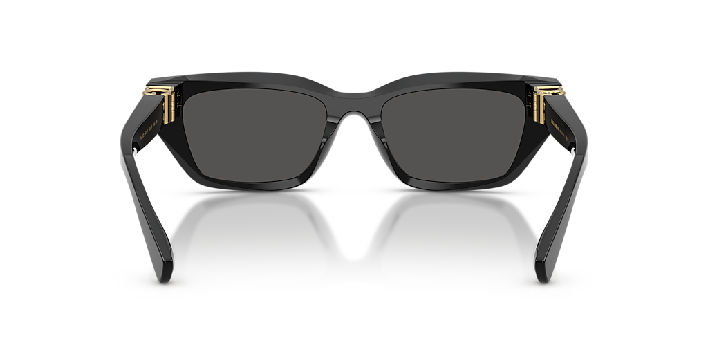 Dolce&Gabbana DG4532 S (53 - 18) with Grey lenses and Black frame