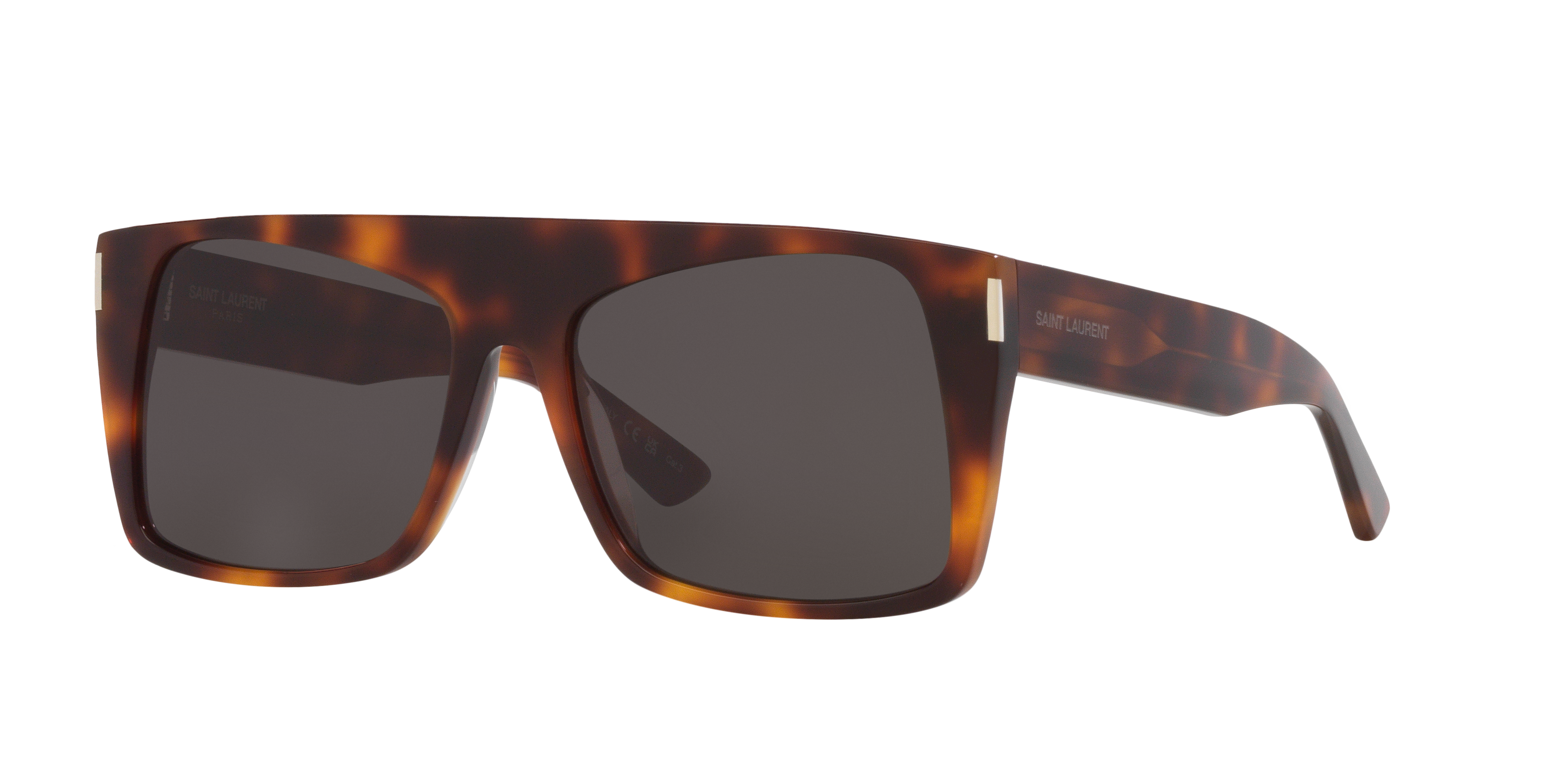Saint Laurent SL 651 L (58 - 17) with Black lenses and Tortoise