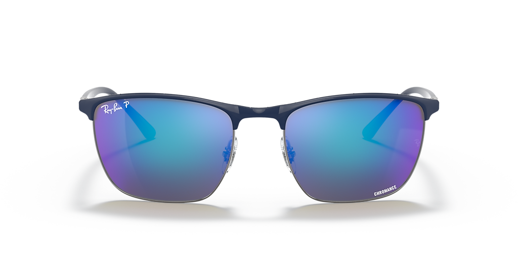 Ray-Ban RB3686 Polarized+ Lenses XL (57 - 19) with Blue lenses and