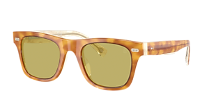 Brunello Cucinelli BC2004ST S (52 - 19) with Blue lenses and Gold 