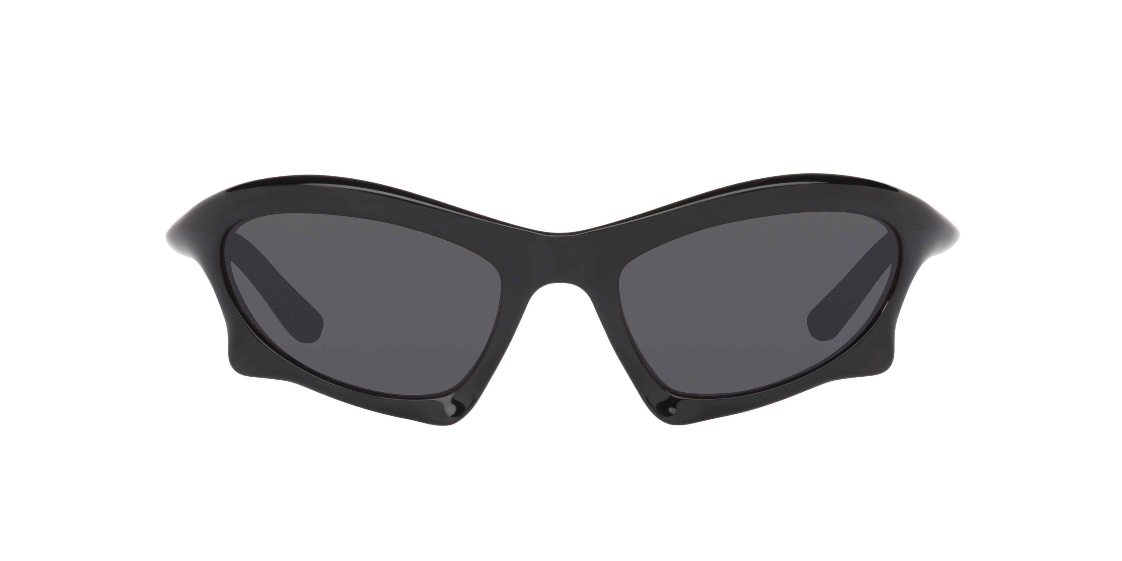 Balenciaga BB0229S XXL (59 - 20) with Grey lenses and Black frame