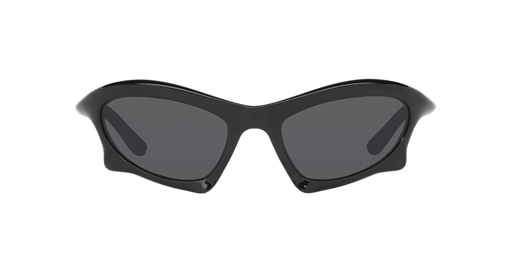 Balenciaga BB0229S XXL (59 - 20) with Grey lenses and Black frame