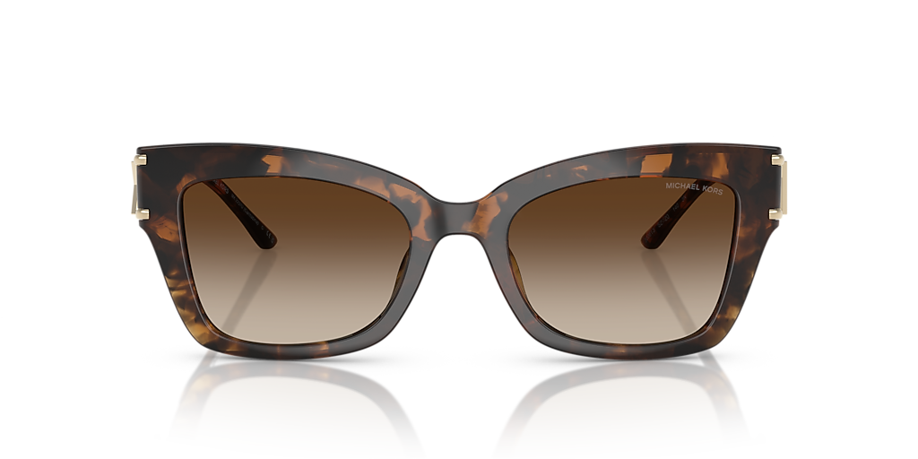 Michael Kors Women\'s Brown Tortoiseshell Gradient Square Sunglasses MICHAEL KORS MK2247U 4017T5 Tortoise Brown Gradient  main image 4