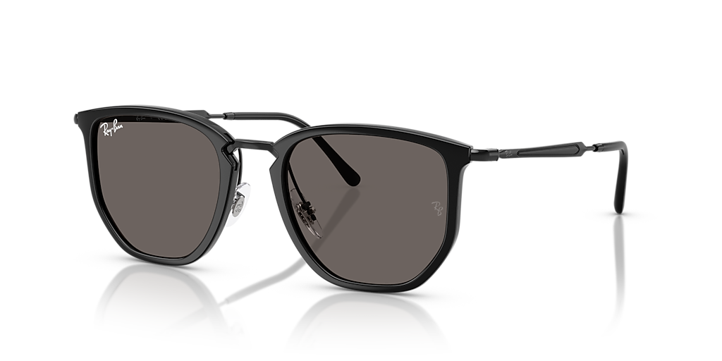 Ray-Ban RB4451 L (50 - 20) with Grey lenses and Black frame