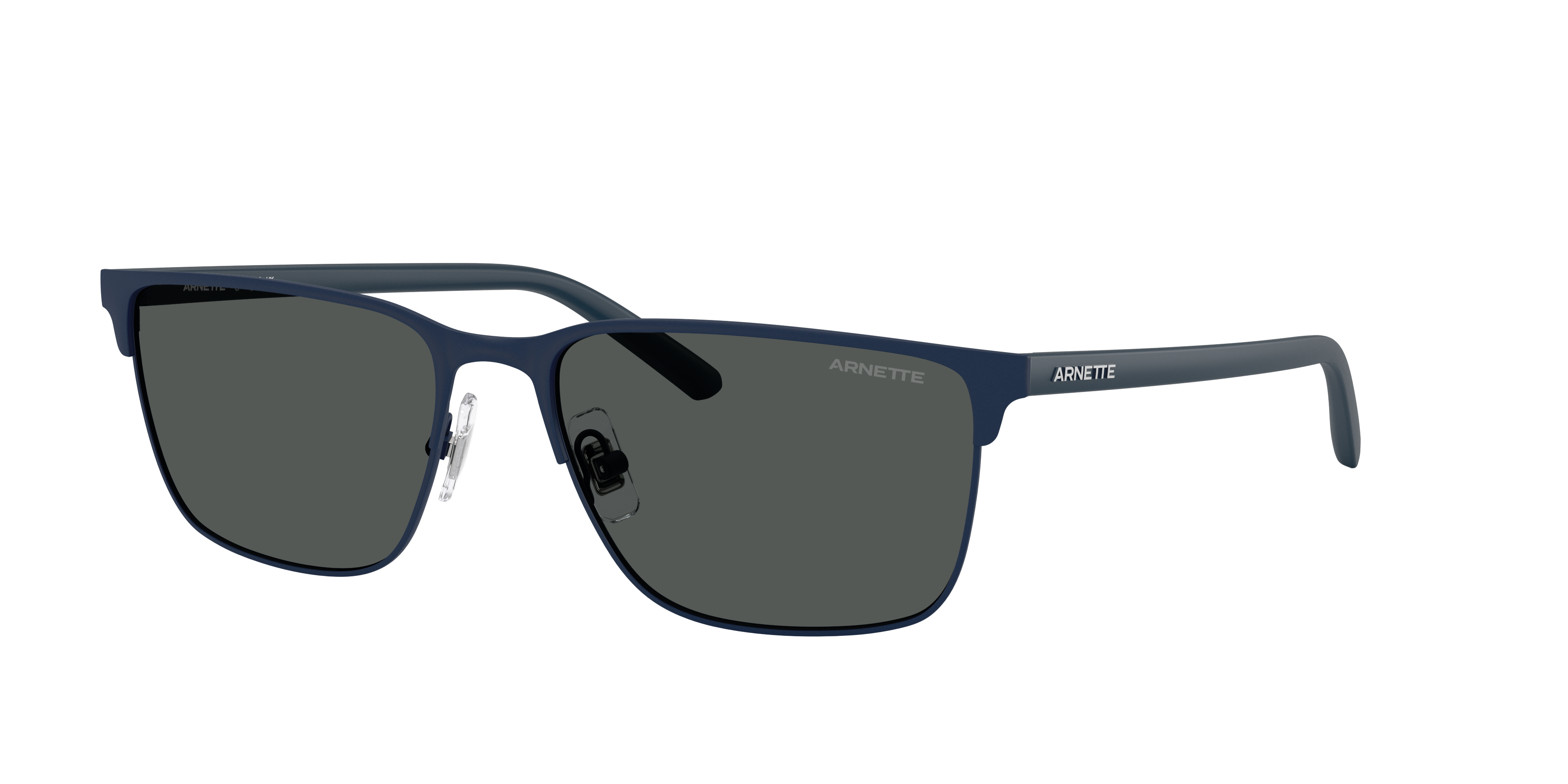 Arnette Man Sunglass Hampere -  Frame color: Matte Blue, Lens color: Dark Grey