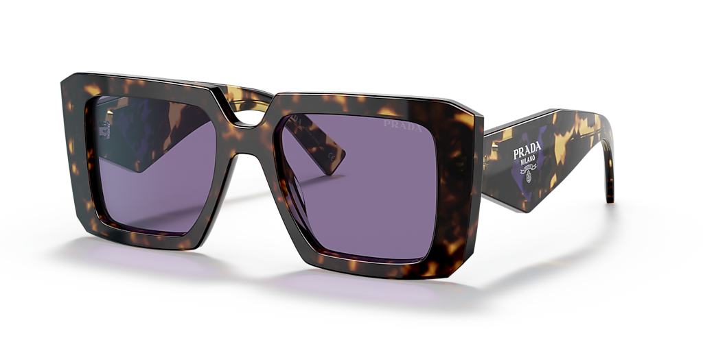 Prada PR 23YS XS (51 - 19) with Violet lenses and Tortoise frame