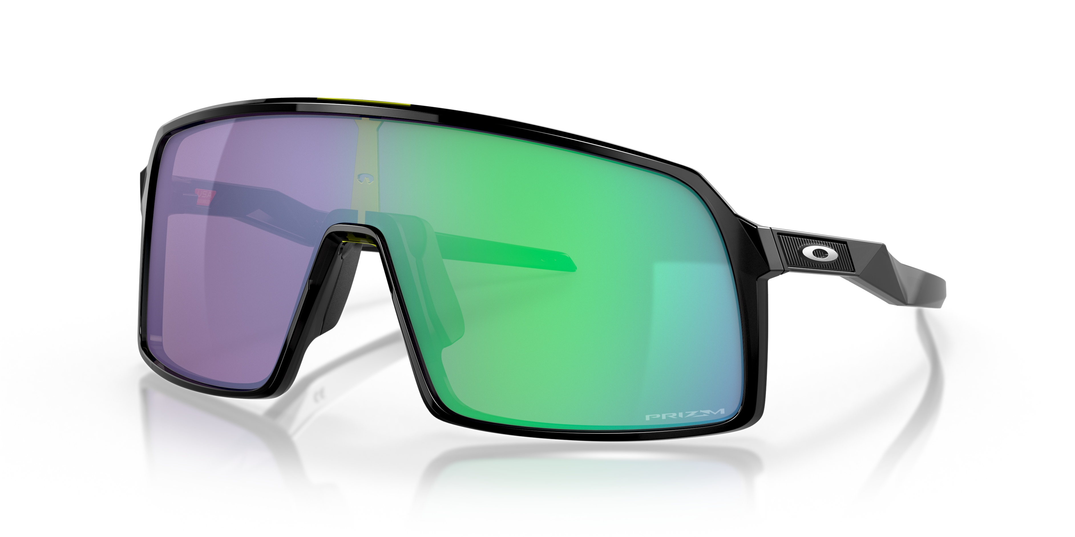 Oakley Sutro L (0 - 137) with Green lenses and Black frame
