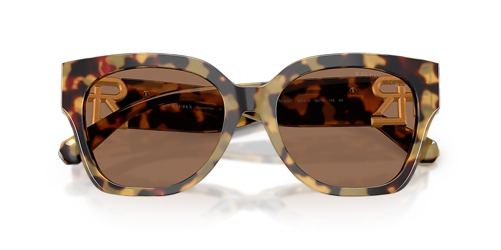 Ralph Lauren The Overszed Ricky M (55 - 18) with Brown lenses and