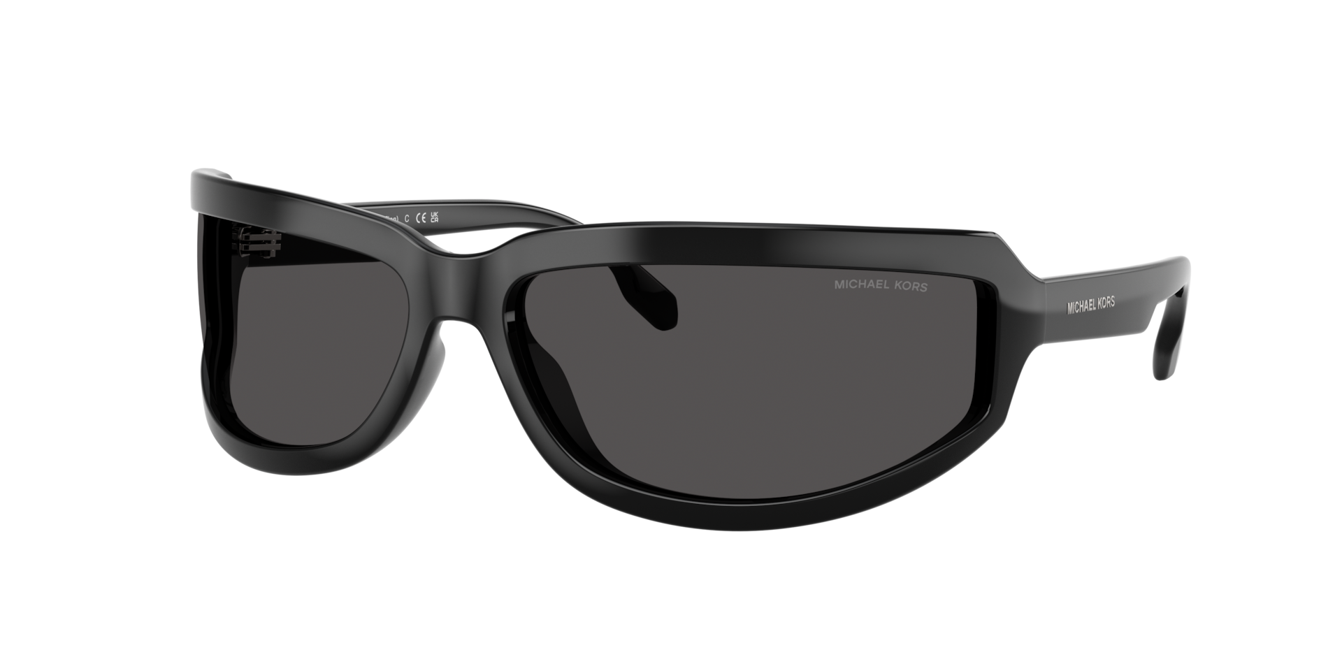 Michael Kors Homme Sunglass Zion - Couleur du Monture Noir Couleur de Lentille Gris fonc uni 76 €