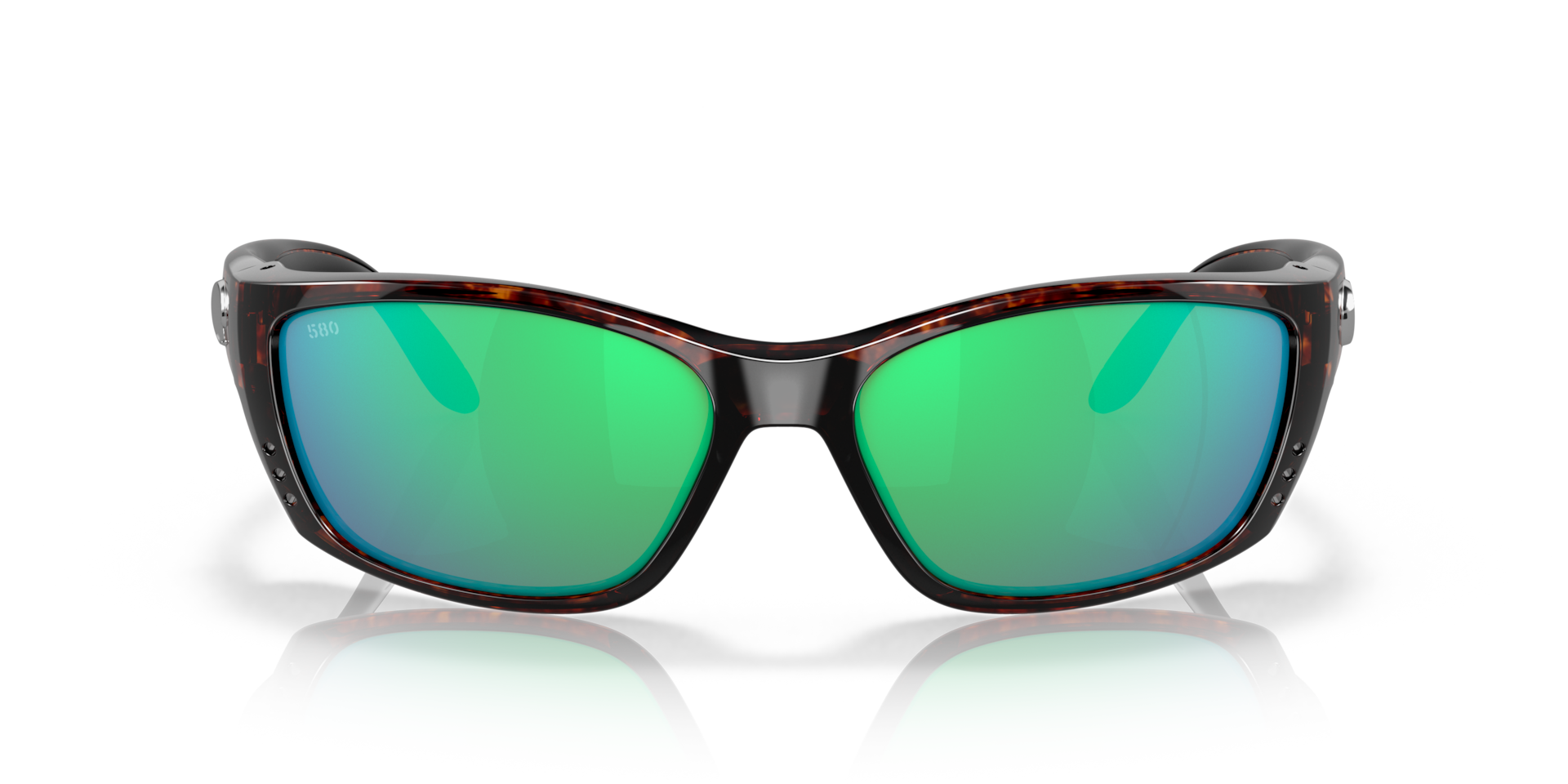 Costa Fisch XL (64 - 17) with Green lenses and Tortoise frame