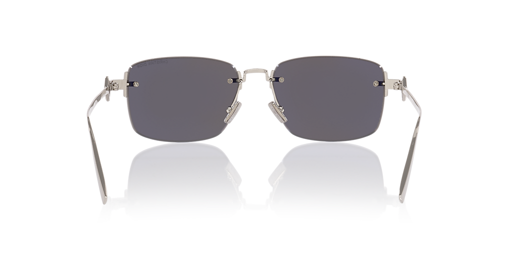 DIOR CD Diamond S11U XS (54 - 16) with Grey lenses and Silver