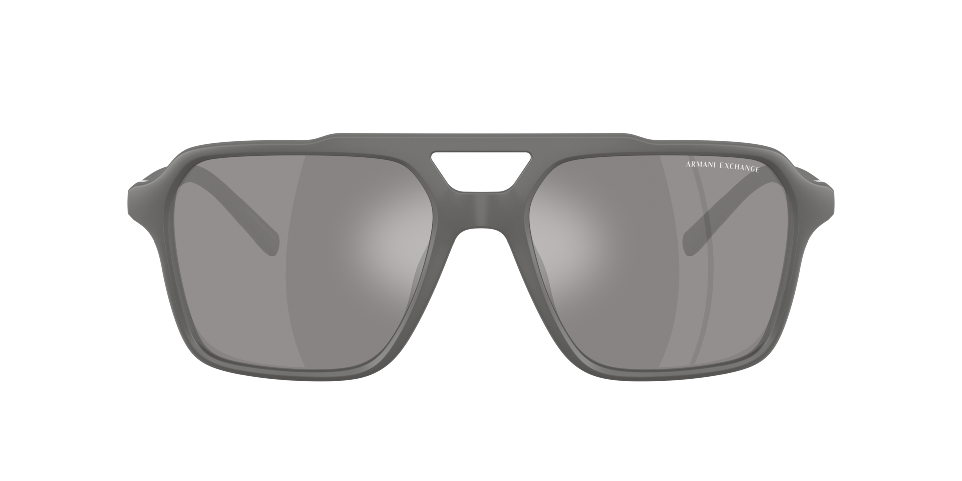 Armani Exchange AX4166SU L (57 - 18) with Silver lenses and Grey