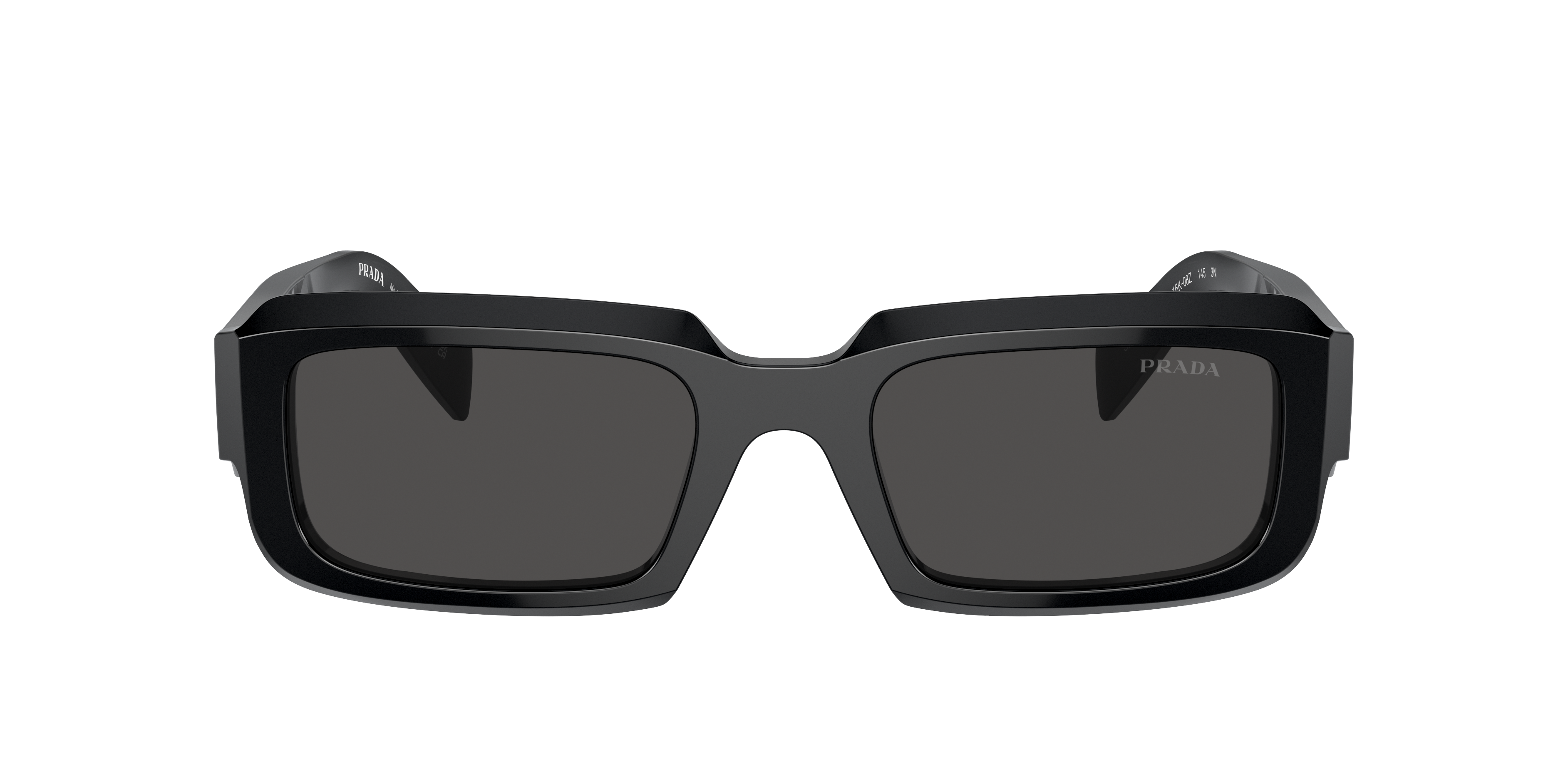 Prada PR 27ZS L (54 - 21) with Grey lenses and Black frame