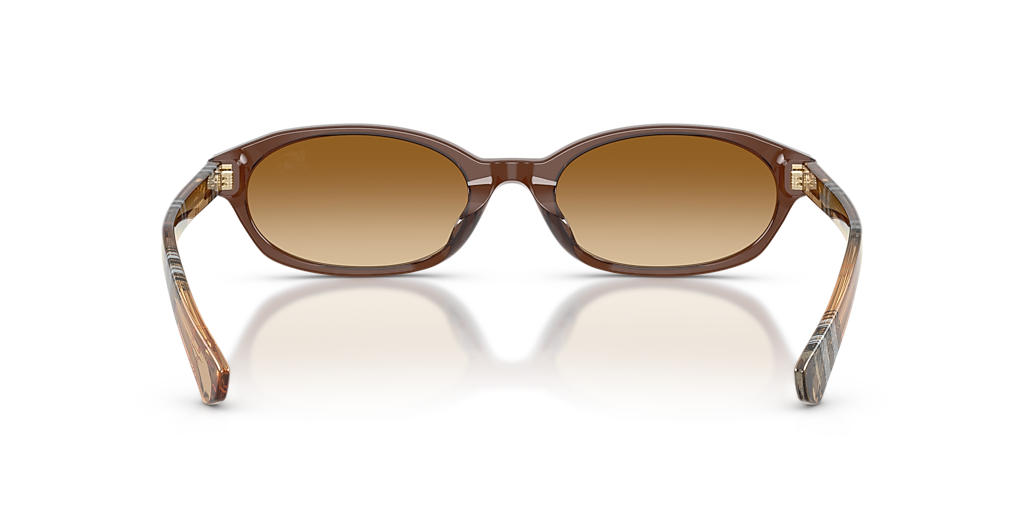 Burberry BE4508D XL (56 - 20) with Brown lenses and Brown frame
