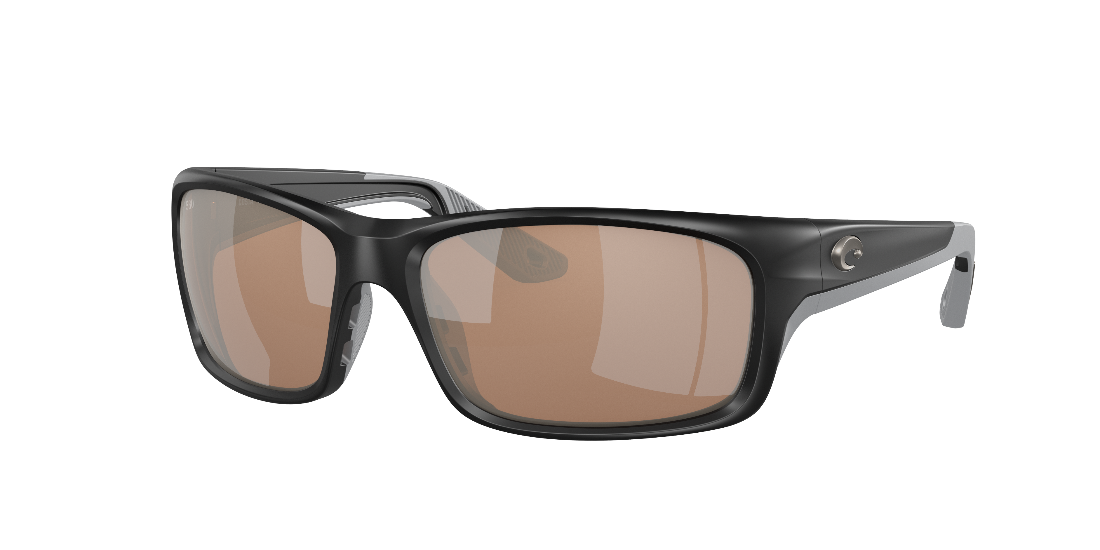 Costa Man Sunglass Jose PRO -  Frame color: Matte Black, Lens color: Copper Silver Mirror