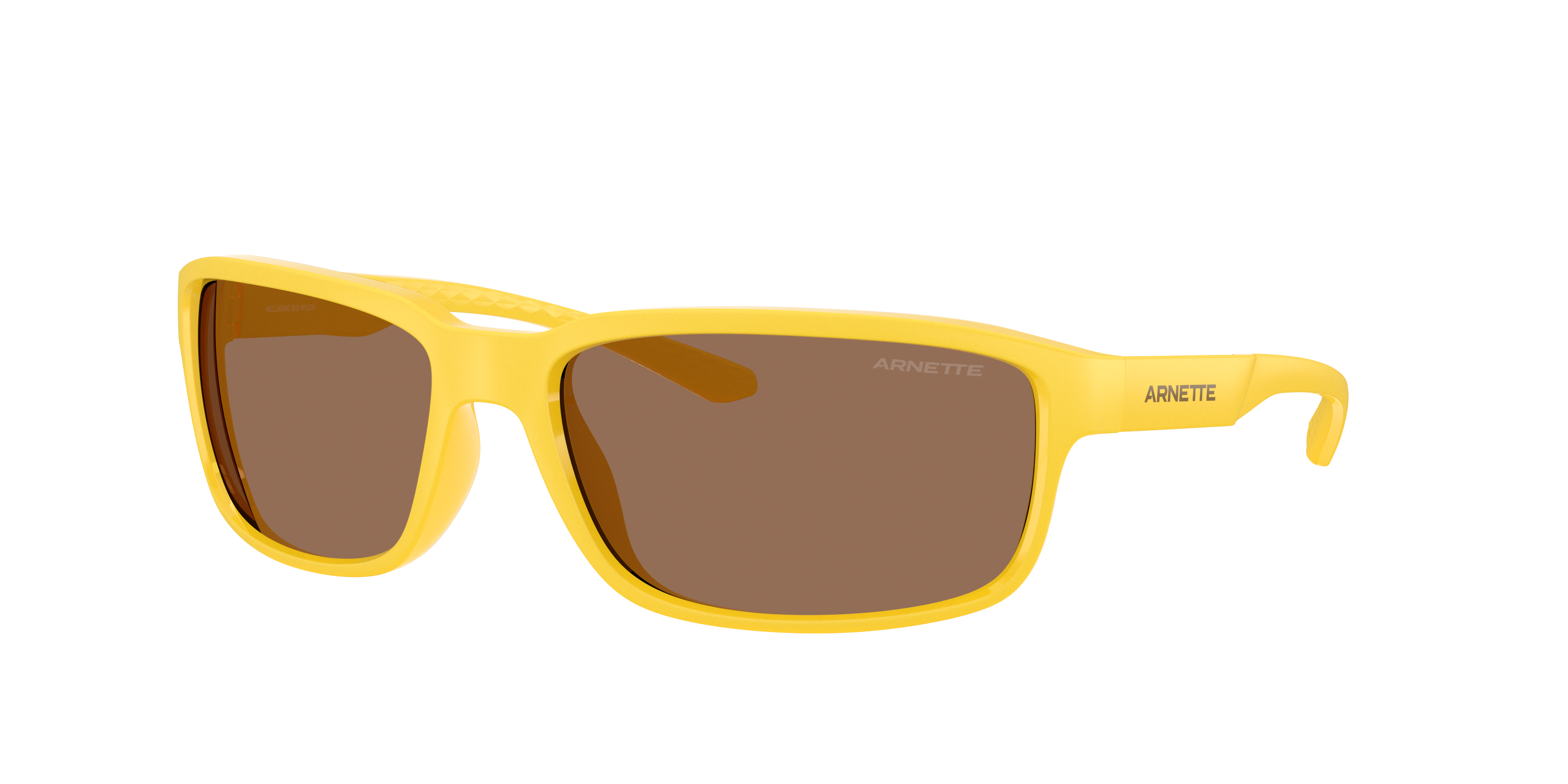 Arnette Man Sunglass AN4373 -  Frame color: Matte Ochre, Lens color: Dark Brown